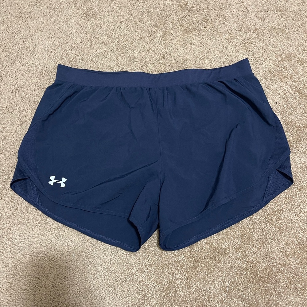 Under Armour Women's Dark Blue Athletic Shorts